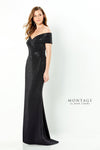 Formal Dresses Long Beaded V Neck Formal Dress Black