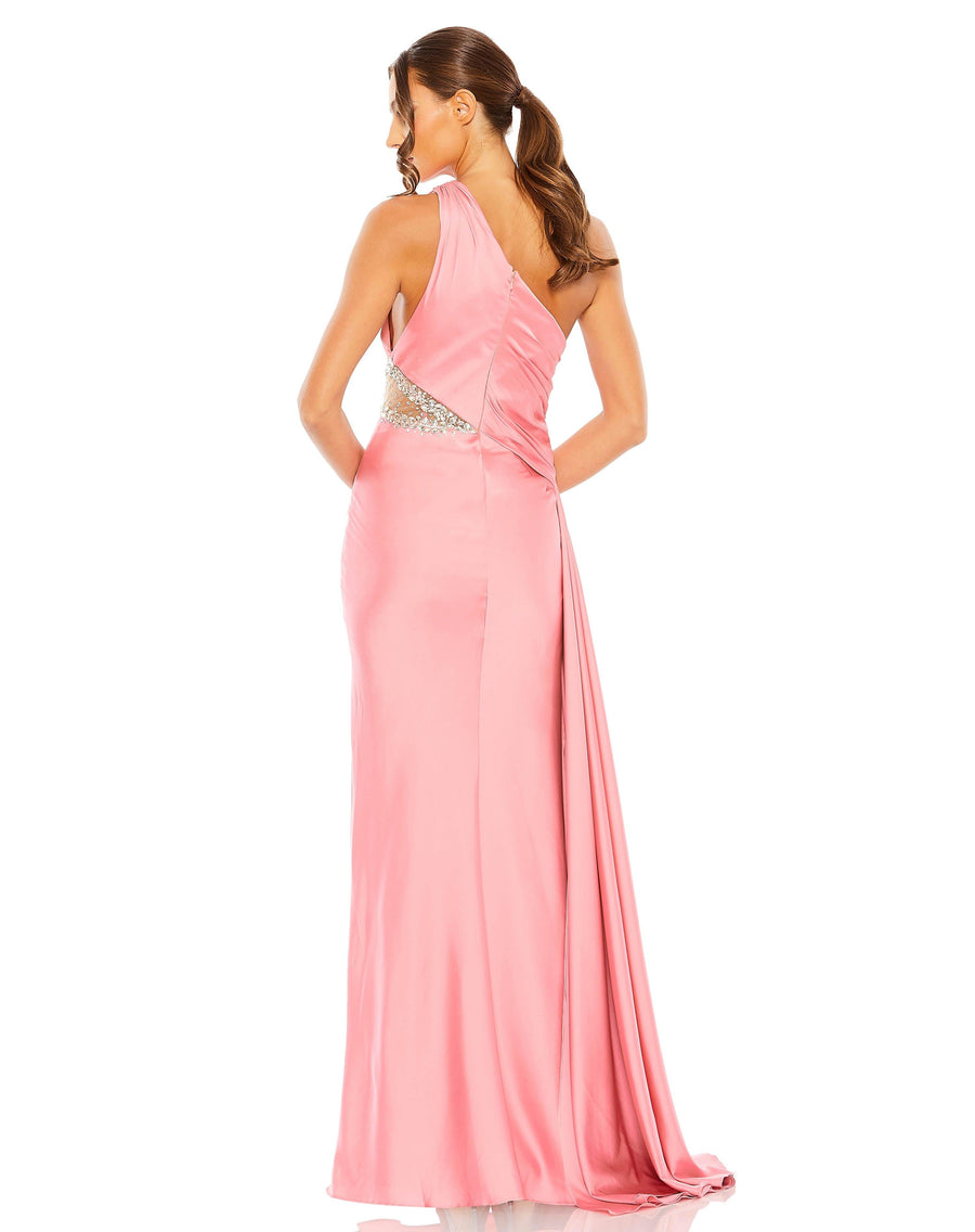 Prom Dresses Prom Long One Shoulder Formal Dress Coral