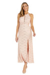 Formal Dresses Formal Halter Evening Sequin Long Dress Blush