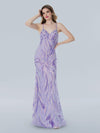 Prom Dresses Fitted Long Formal Prom Dress Lilac