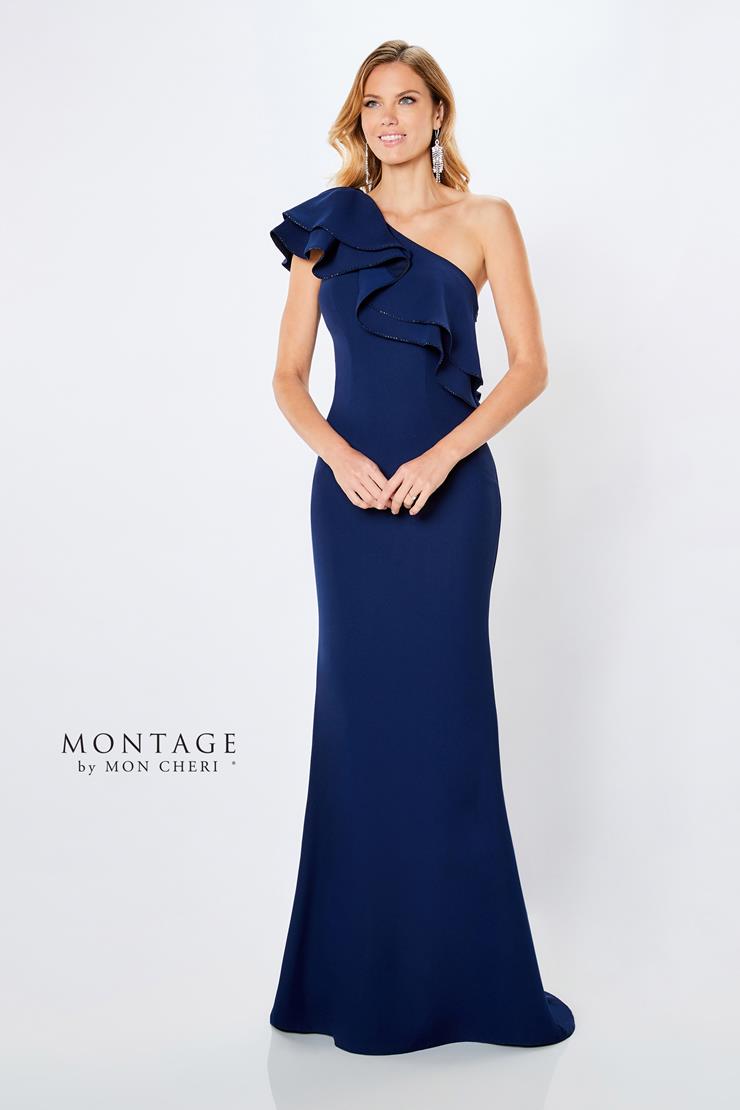 Formal Dresses Ruffled Long Formal Evening Dress Navy Blue