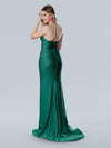 Prom Dresses Formal Long Fitted Prom Dress Emerald Green