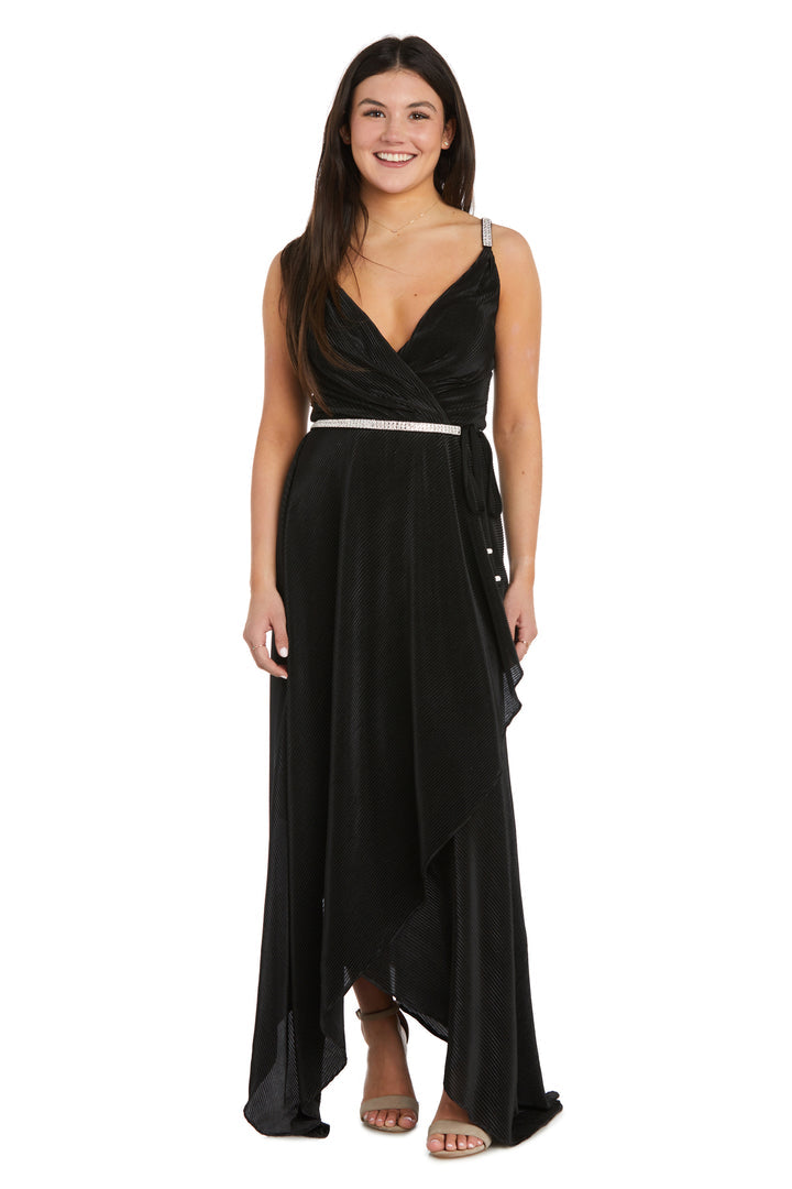 Formal Dresses Long Formal High Low Evening Dress Black