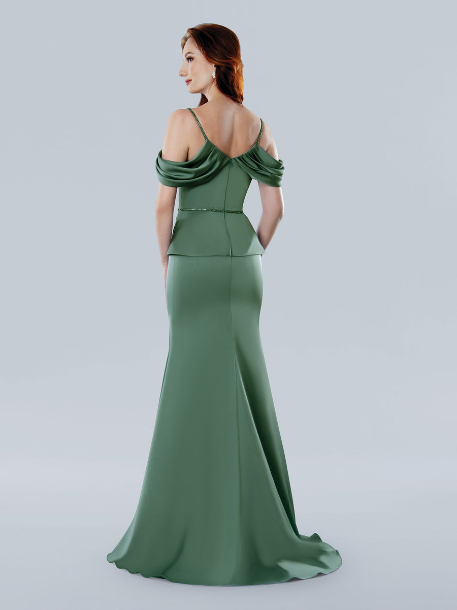 Formal Dresses Formal Long Beaded Evening Dress  Sage Green