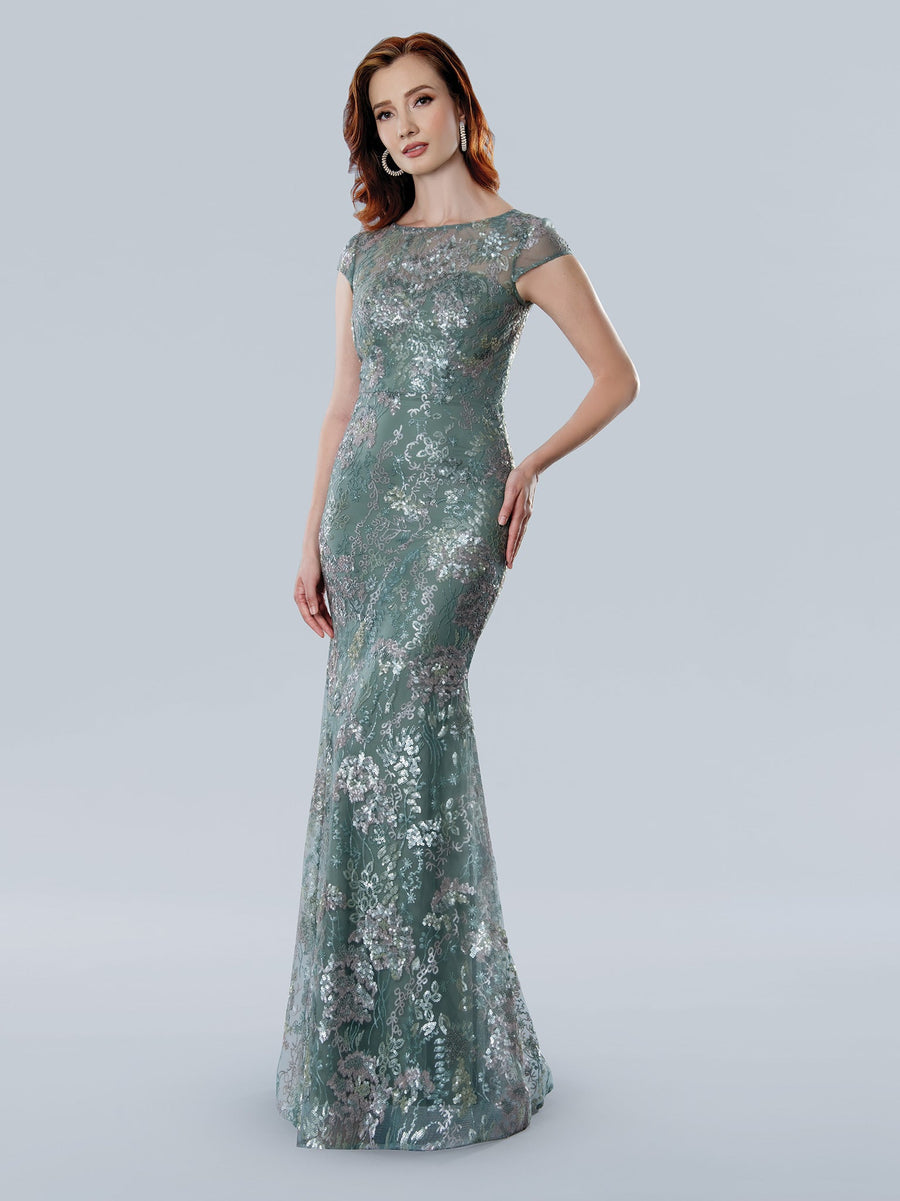 Mother of the Bride Dresses Floral Long Formal Mother of the Bride Dress Sage Green