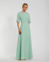 Formal Dresses Beaded Long A Line Formal Prom Dress Sage