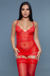 Lingerie 2273 Ryder 2 Piece Red