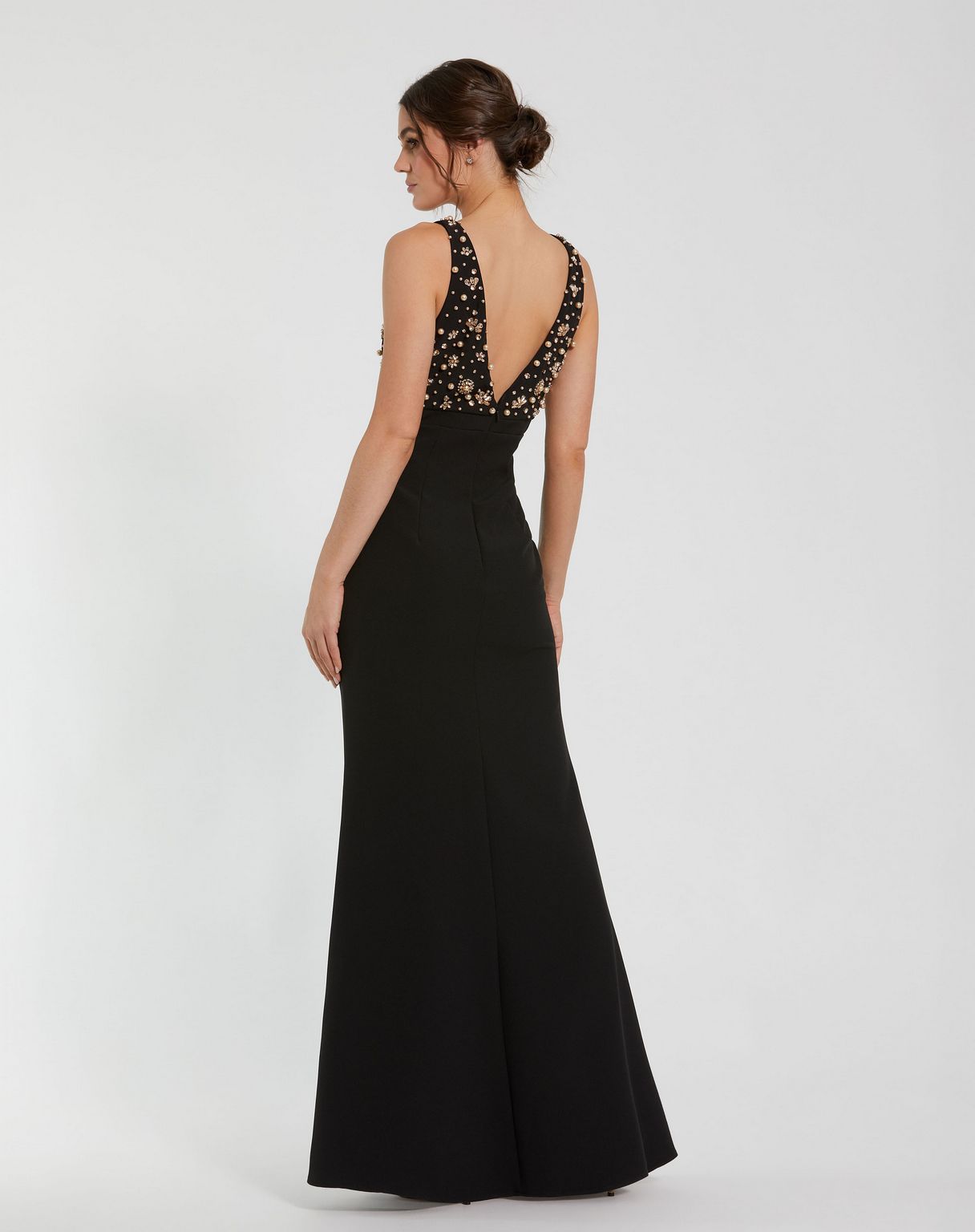Prom Dresses Long Beaded Formal Prom Dress Black