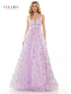 Prom Dresses Long Formal Beaded Spaghetti Strap Prom Dress Lilac