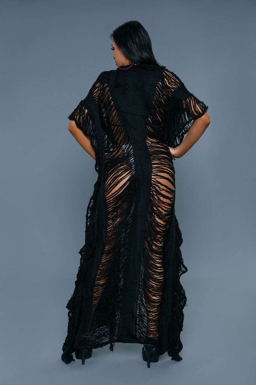 Swimwear 2299 Vivian Cover Up Black