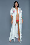 Swimwear 2299 Vivian Cover Up White