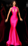 Prom Dresses Prom Mermaid Formal Long Evening Dress Hot Pink