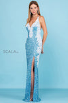 Prom Dresses Fitted Long Formal Slit Prom Dress Dolphin Pearl