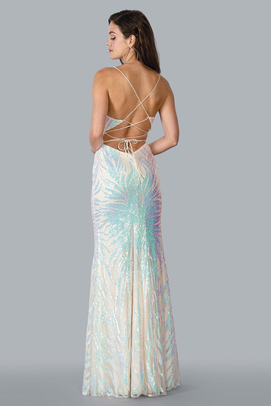 Stella Couture 23138 Sexy Fitted Long Prom Dress