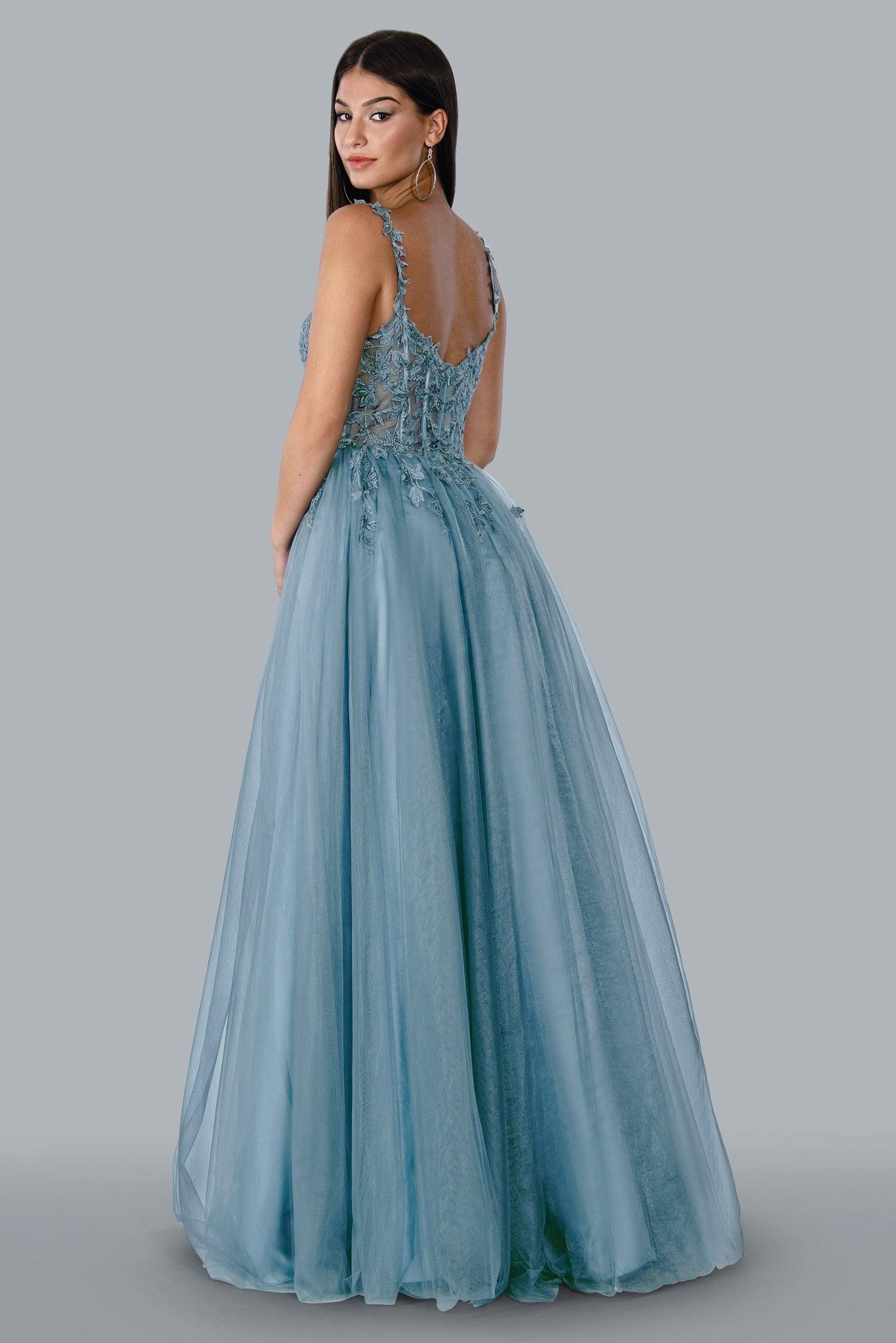 Stella Couture 23147 Long A-line Prom Dress
