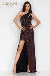 Prom Dresses Long Fitted Formal Beaded Prom Dress Wine