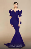 Formal Dresses Long Mermaid Peplum Formal Evening Dress Fuchsia