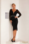 Cocktail Dresses Bodycon Evening Short Dress Black