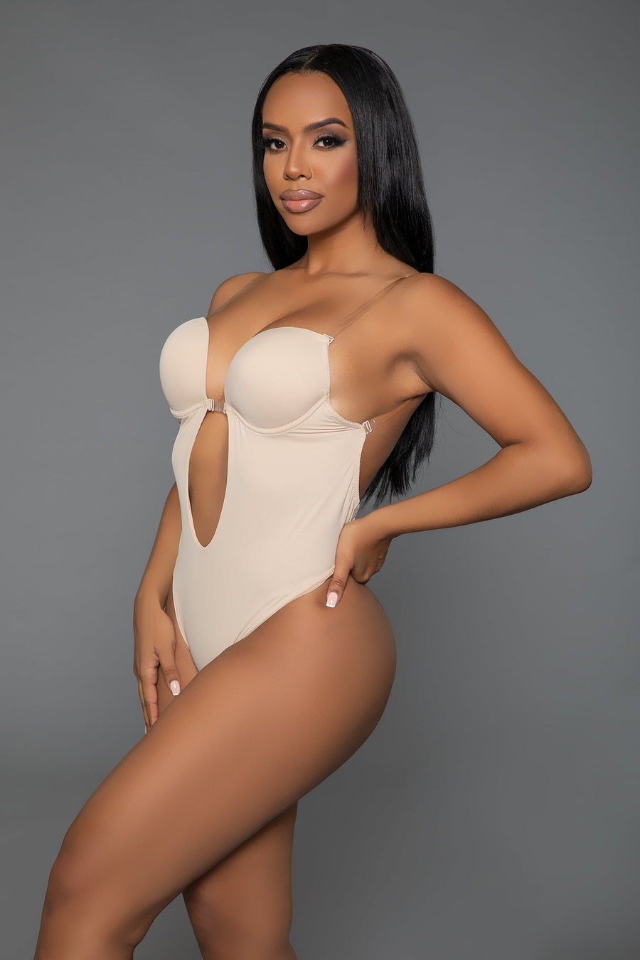 Shapewear 2348 Looking Curvy Bodysuit Shaper Nude