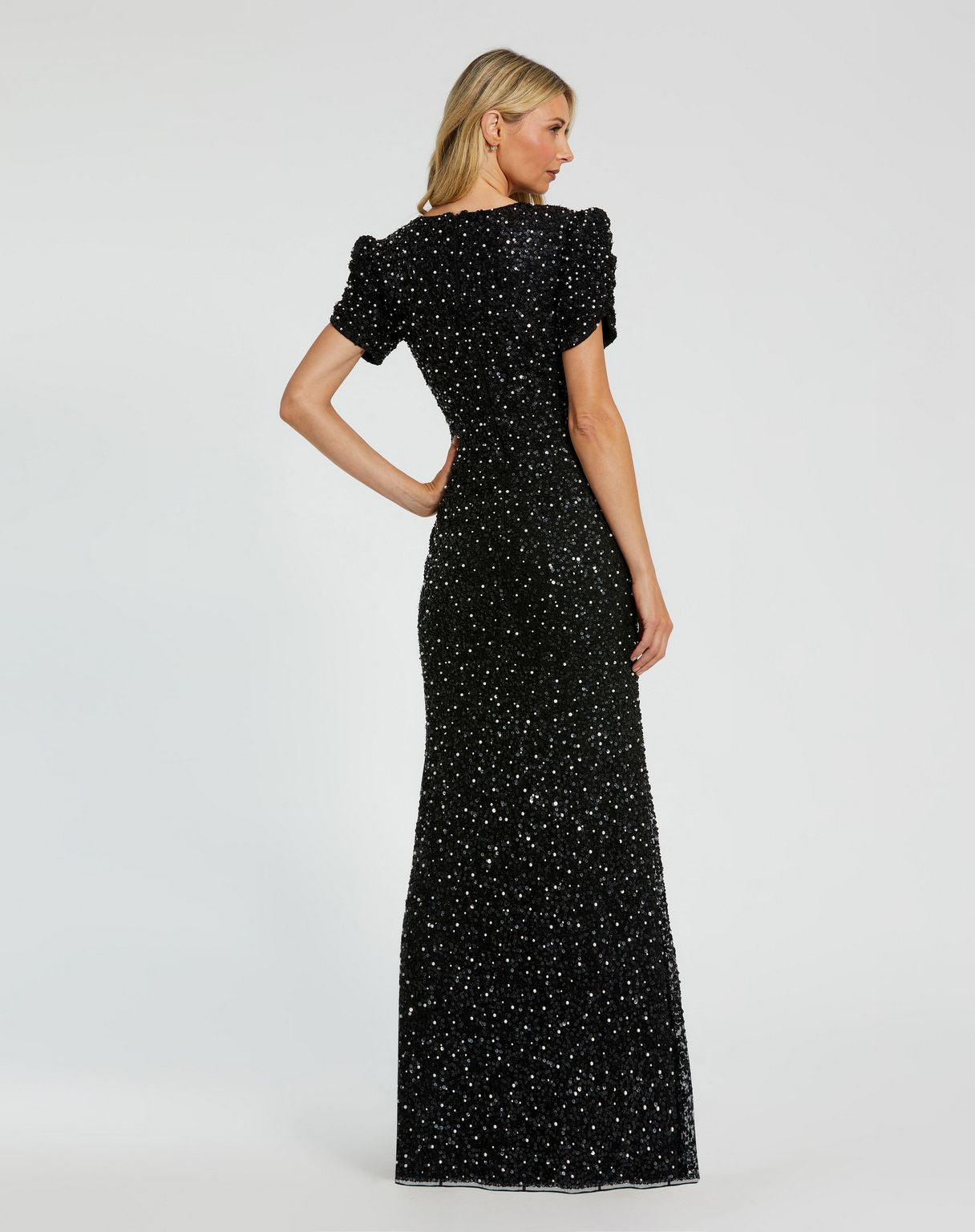 Formal Dresses Long Sequin Formal Evening Gown Black