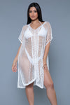 Swimwear 2408 Madelyn Cover-Up White