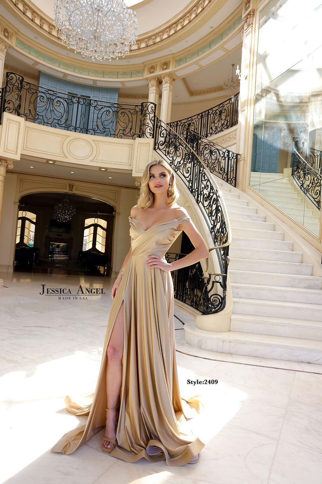 Prom Dresses Prom Long A Line Formal Evening Dress Gold