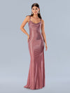 Prom Dresses Prom Beaded Long Formal Gown Rose