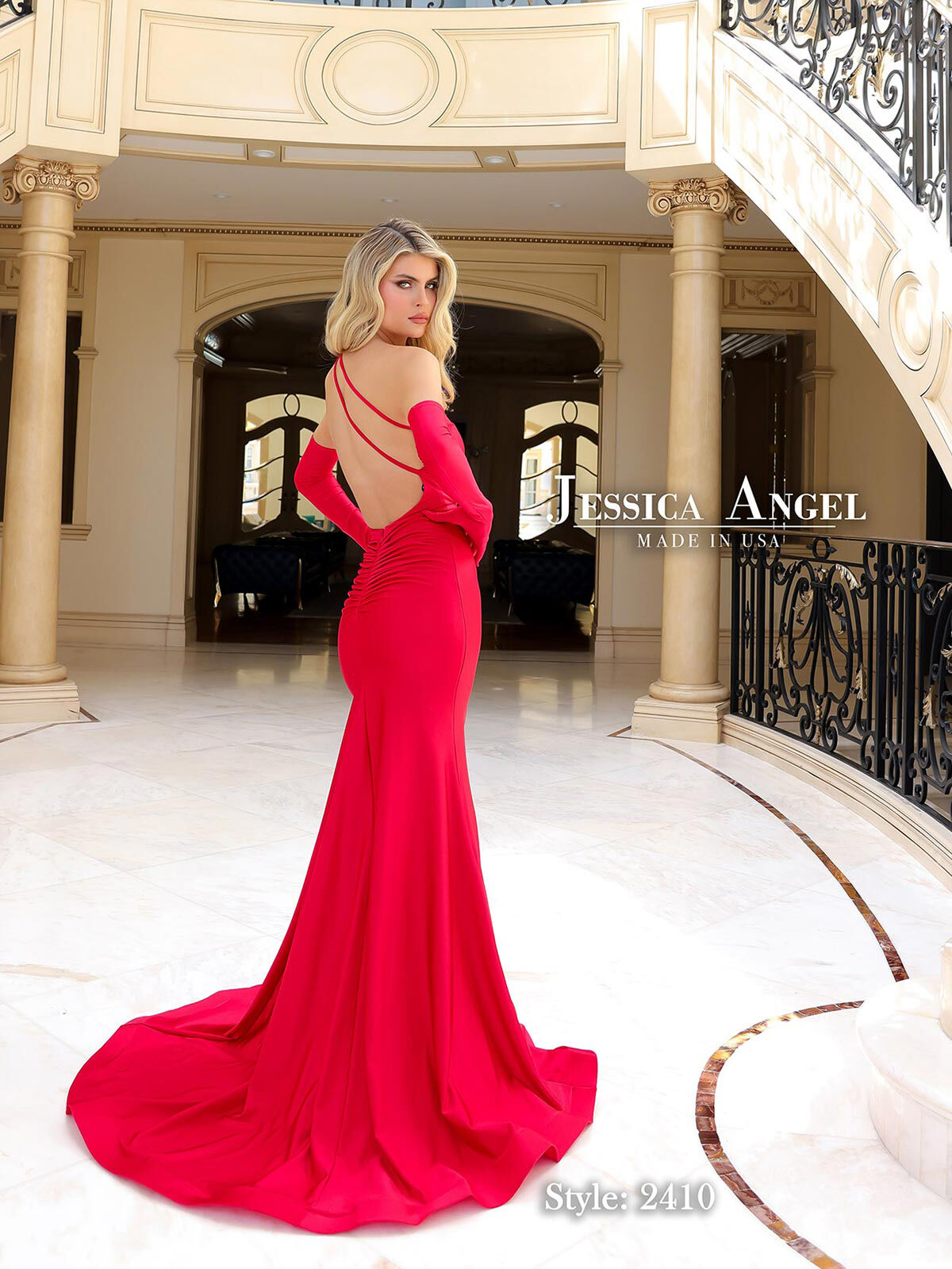 Prom Dresses Long Fitted Formal Evening Prom Dress Red
