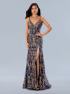 Prom Dresses Prom Long Glitter Formal Dress Rose Gold