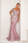 Mother of the Bride Dresses Embellished Long Mother of the Bride Dress Rose Silver
