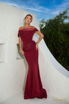 Mother of the Bride Dresses Long Trumpet Formal Mother of the Bride Dress Wine