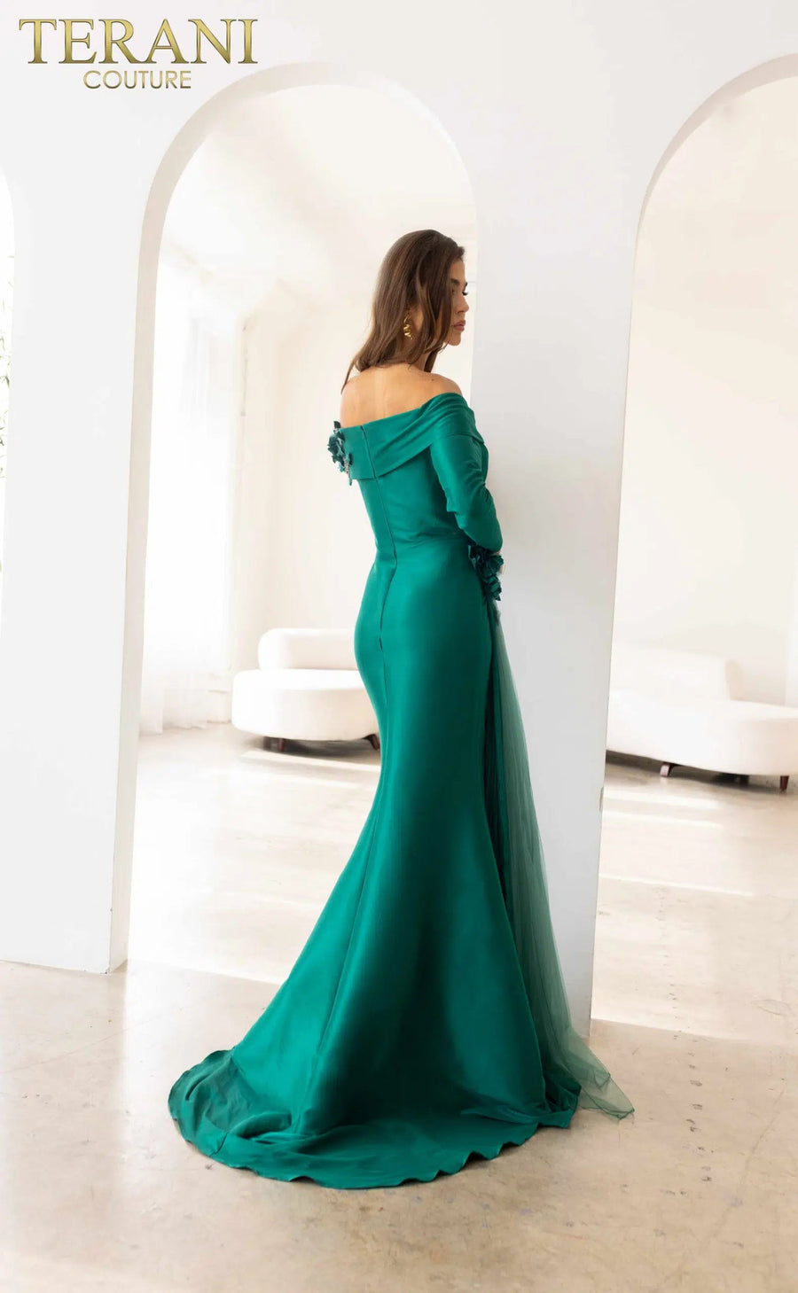 Formal Dresses Long Formal Fitted Evening Dress Emerald