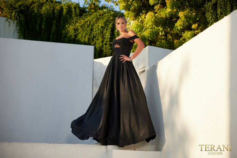 Prom Dresses Sparkling Ballgown Prom Dress Black