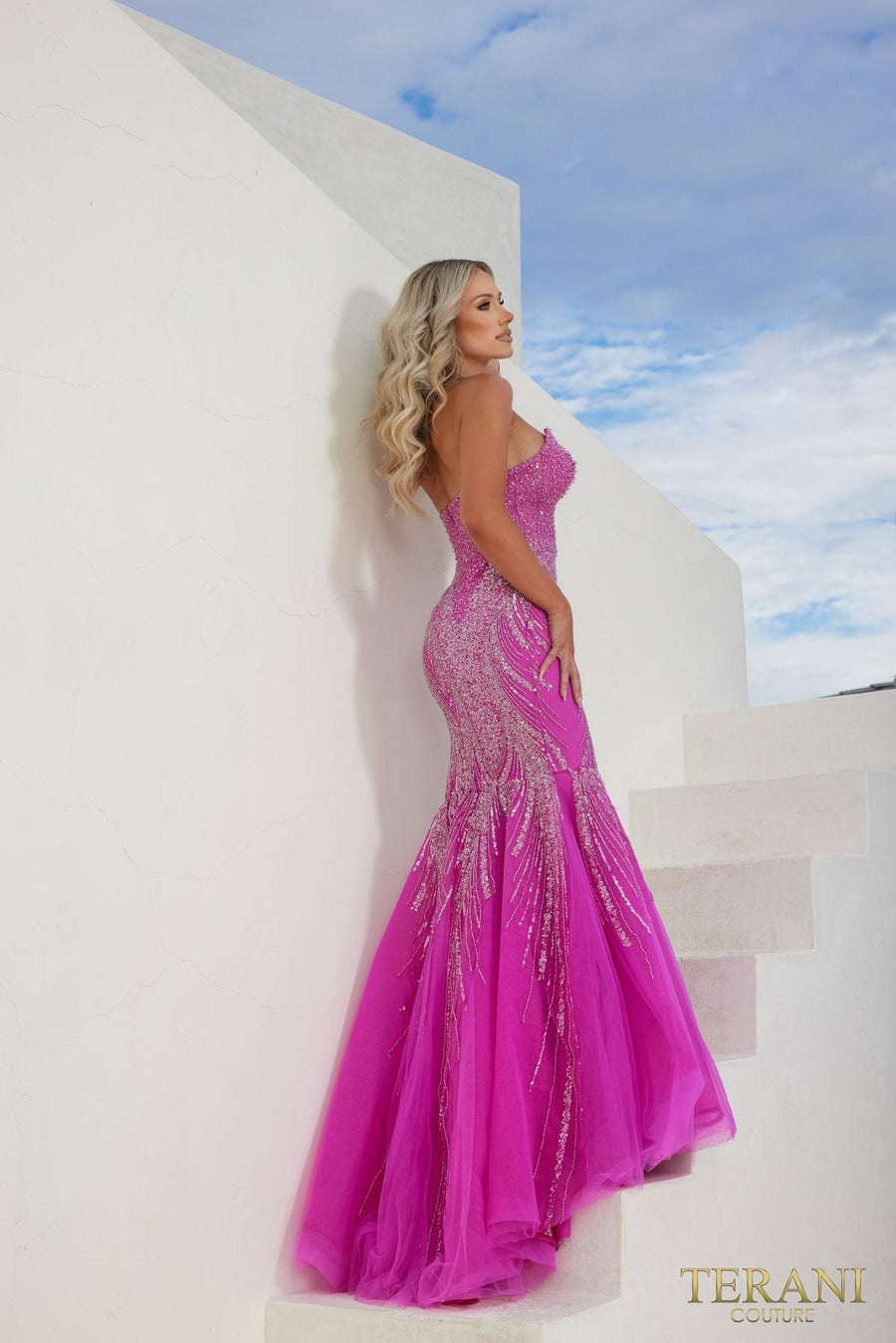 Prom Dresses Long Mermaid Prom Dress Fuchsia