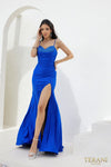 Prom Dresses Long Trumpet Slit Prom Dress Royal