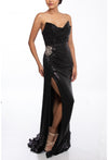 Prom Dresses Bodycon Long Sequins Prom Dress Black
