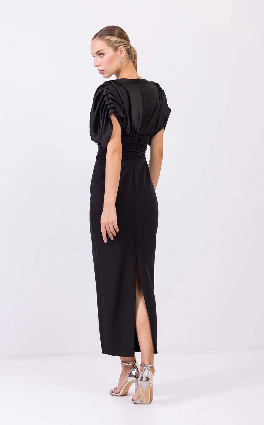 Formal Dresses Long Formal Fitted Dress Black