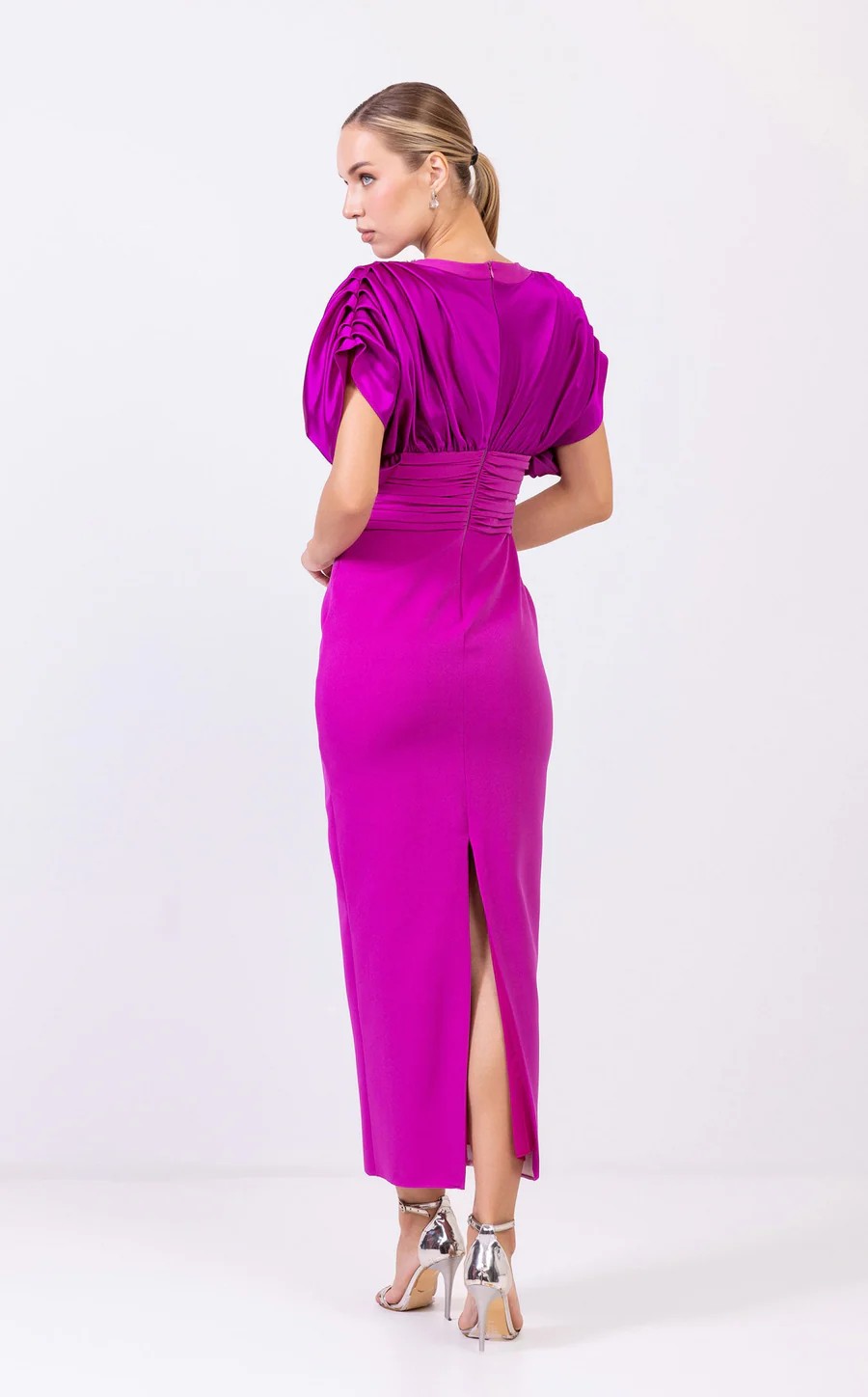 Formal Dresses Long Formal Fitted Dress Fuchsia