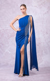 Prom Dresses Long Slit Formal Prom Dress Royal