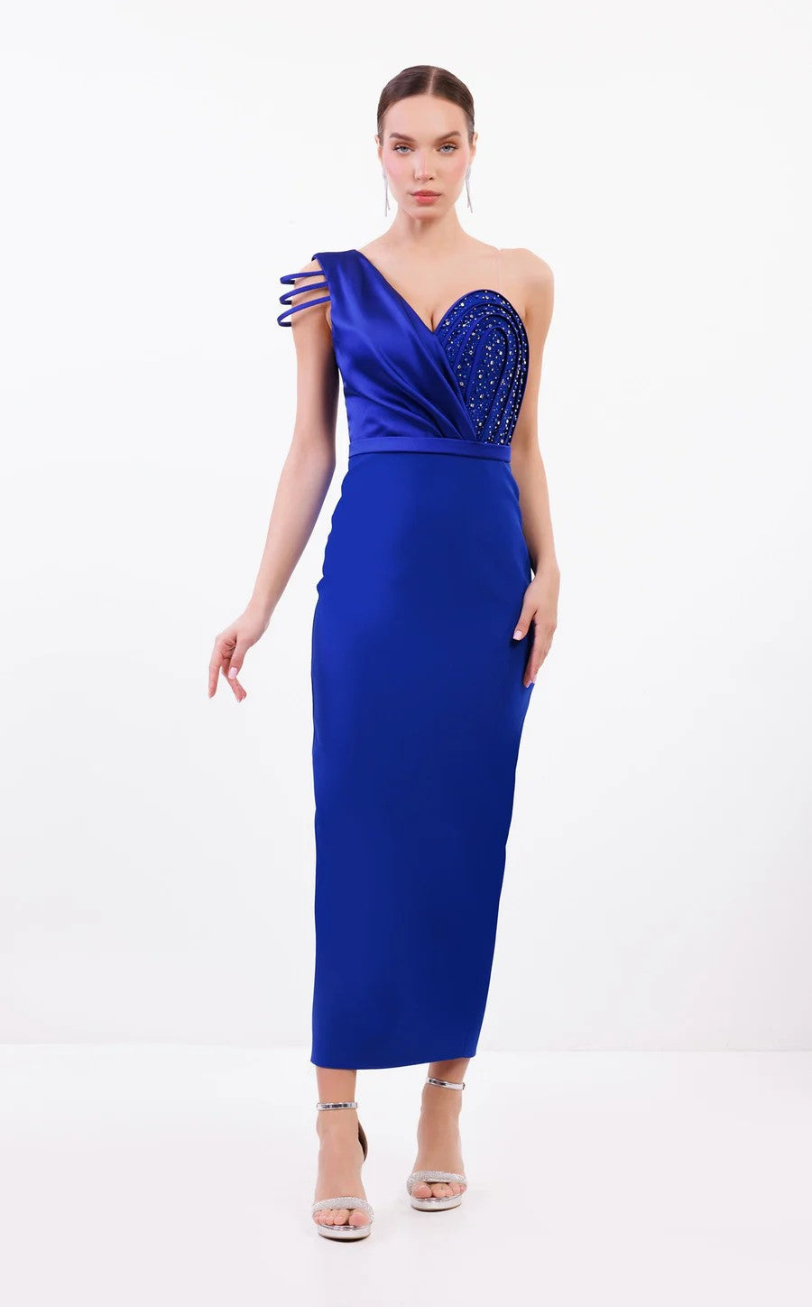 Prom Dresses Prom Long Formal Pleated Dress Royal