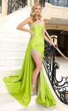 Prom Dresses Prom Long Fitted Fringe Slit Formal Dress Kiwi