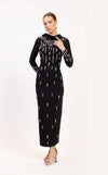 Formal Dresses Long Sleeve Formal Evening Dress Black