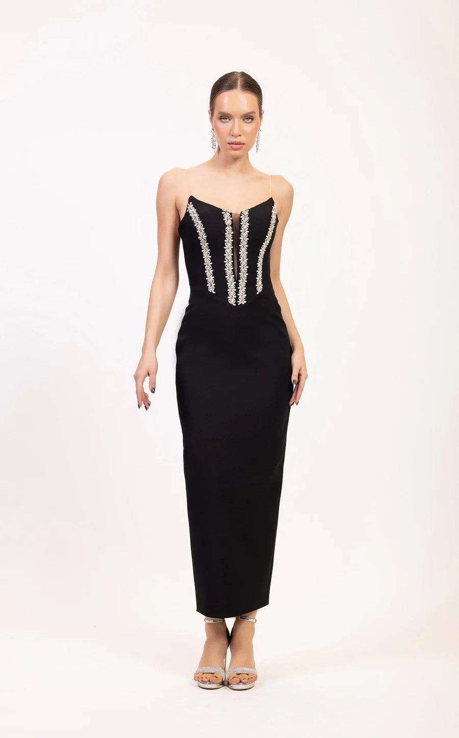 Prom Dresses Prom Long Formal Fitted Evening Dress Black