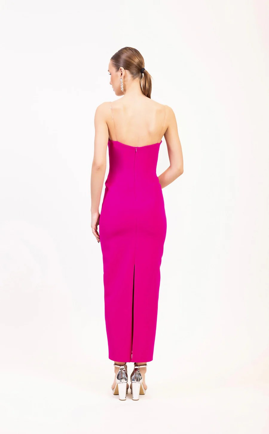 Prom Dresses Prom Long Formal Fitted Evening Dress Fuchsia