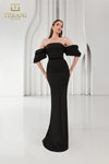 Formal Dresses Long Fitted Formal Evening Dress Black