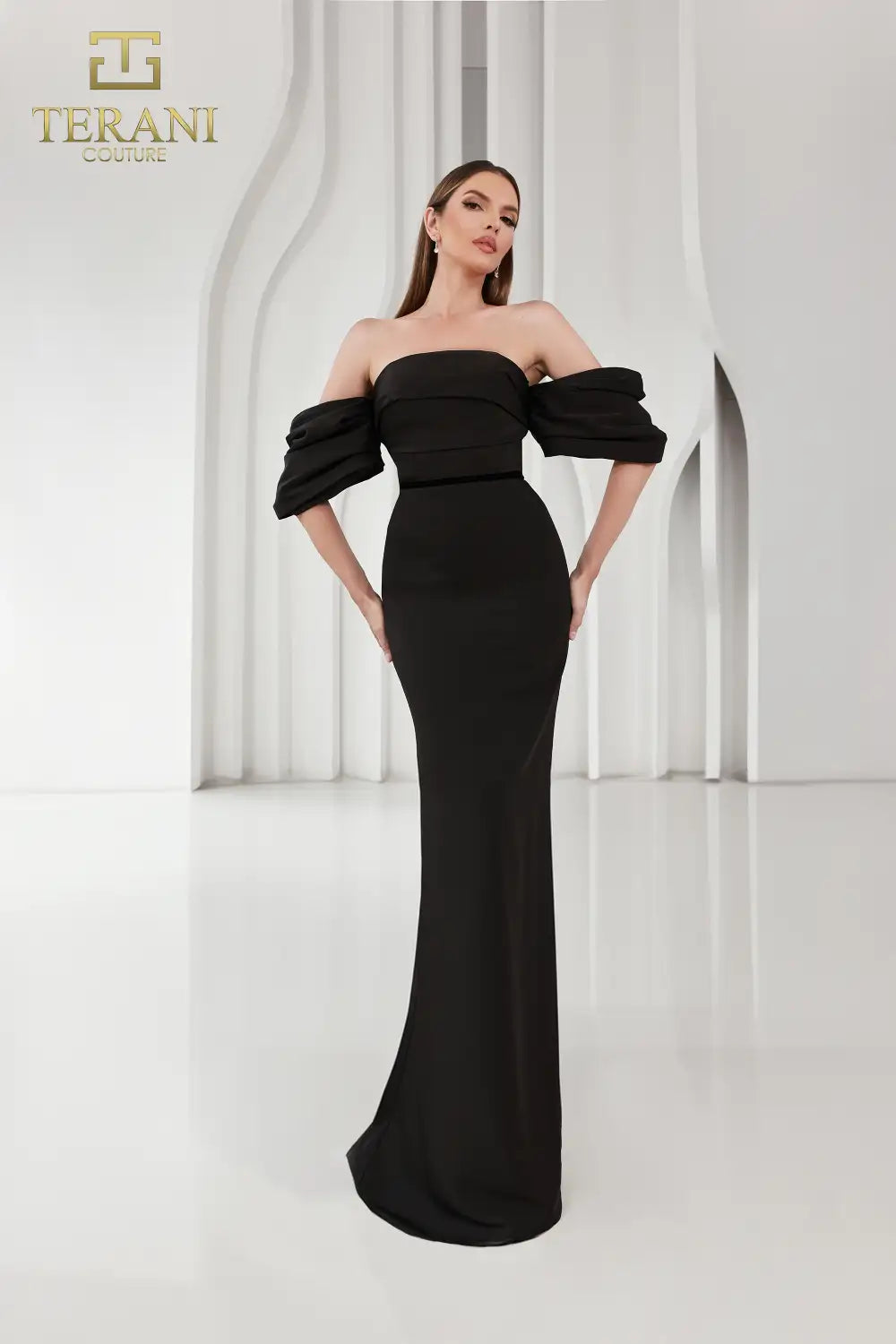 Formal Dresses Long Fitted Formal Evening Dress Black