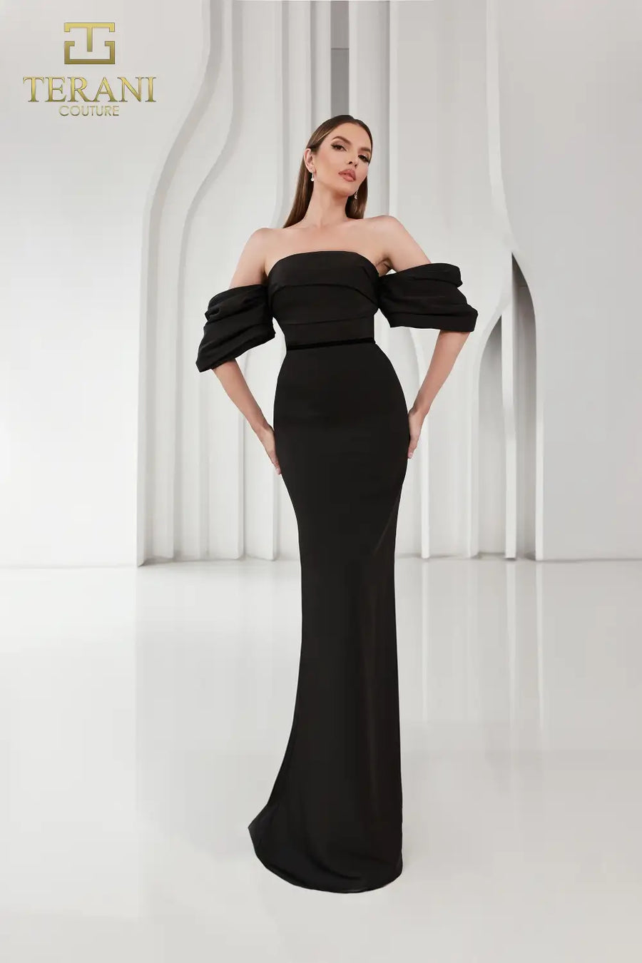 Formal Dresses Long Fitted Formal Evening Dress Black