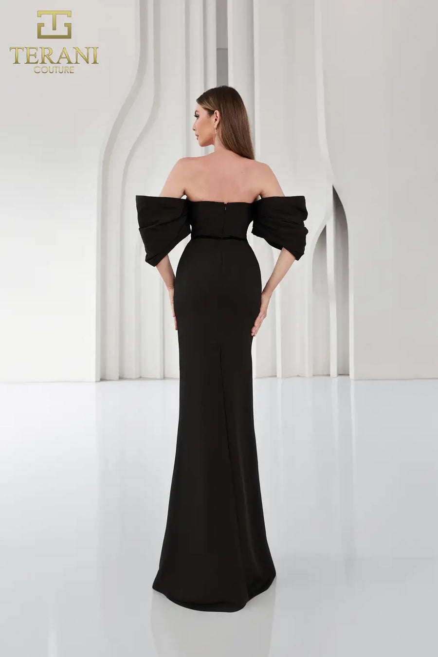 Formal Dresses Long Fitted Formal Evening Dress Black