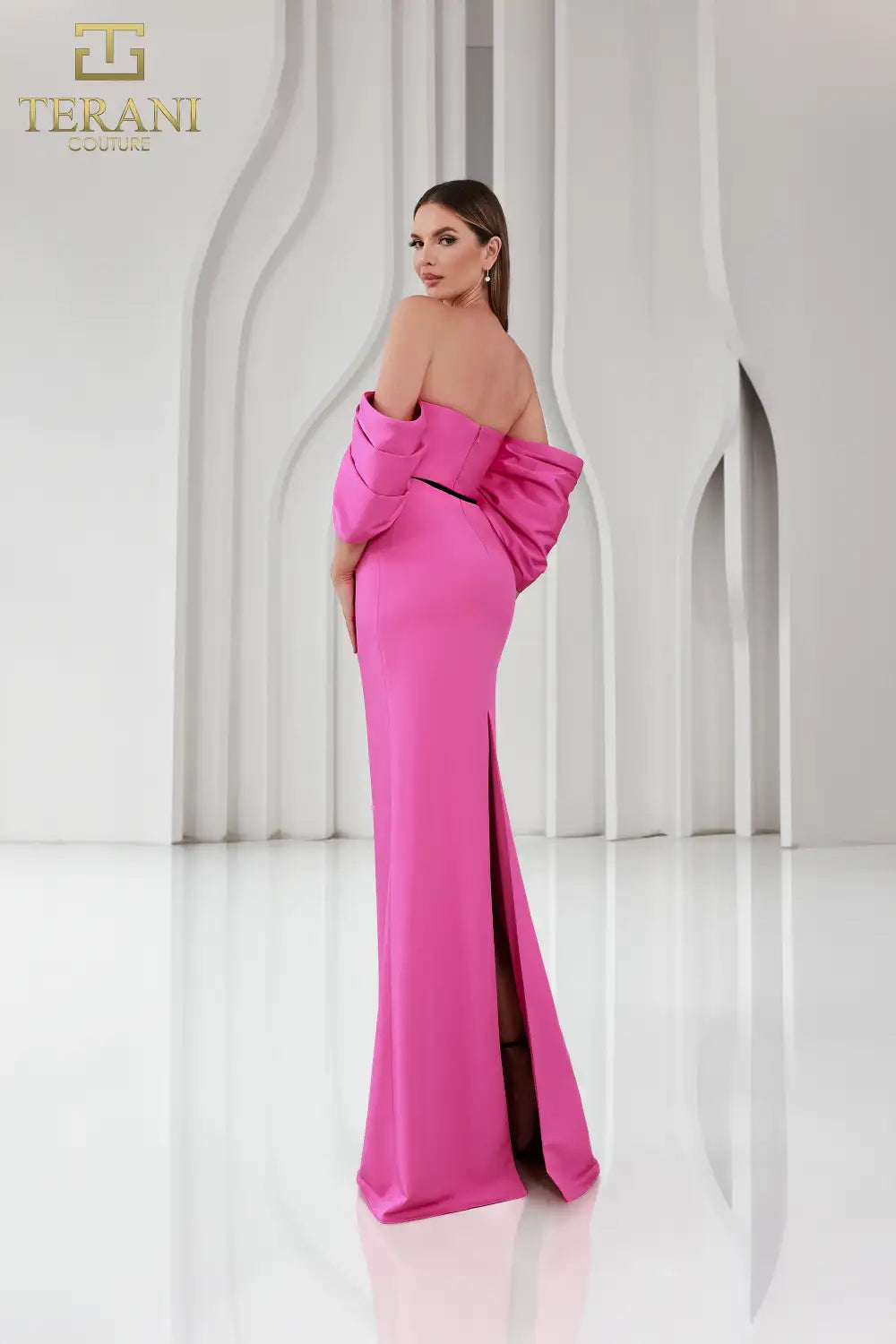 Formal Dresses Long Fitted Formal Evening Dress Fuchsia
