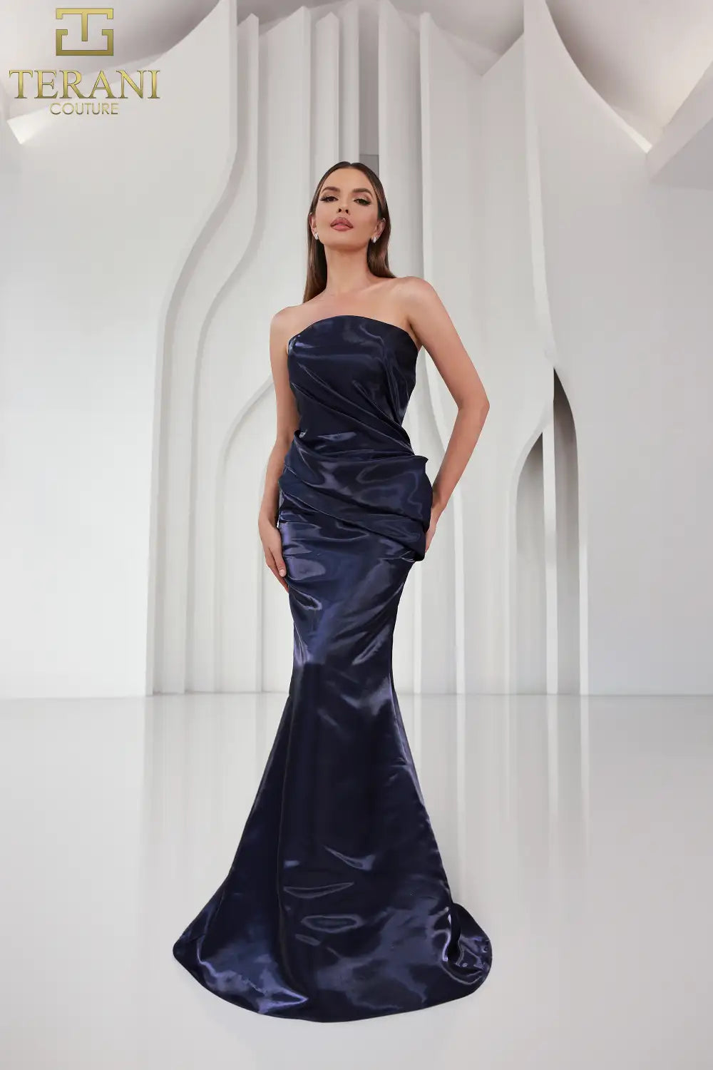 Formal Dresses Long Formal evening Prom Dress Indigo